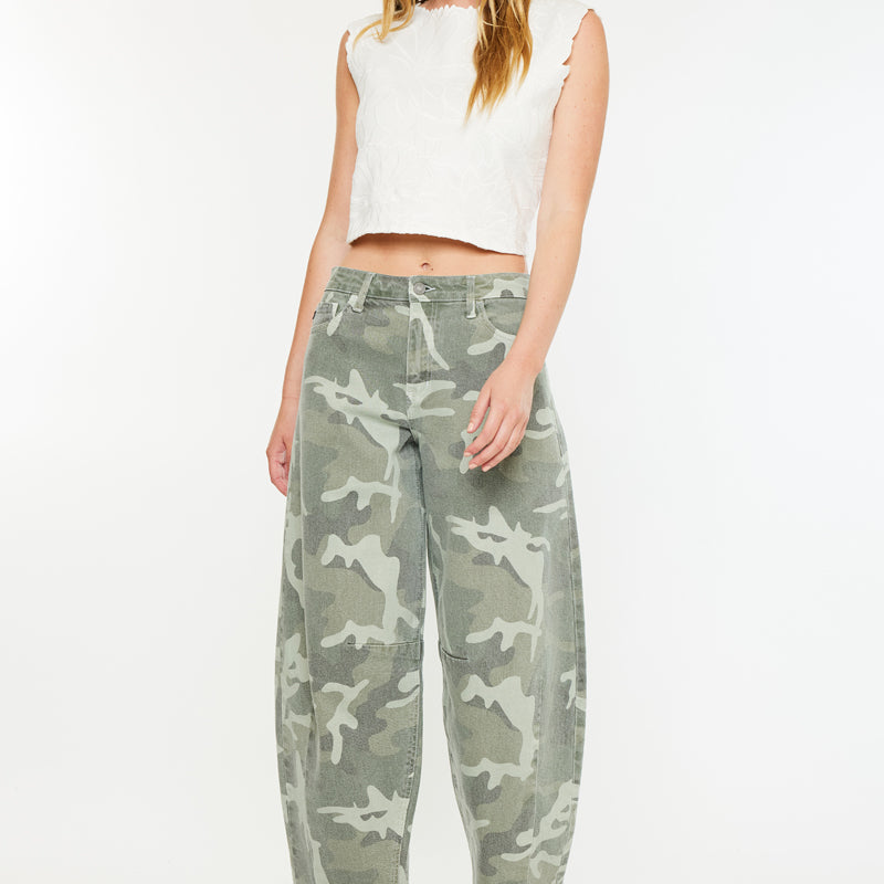 Xena High Rise Horseshoe Jeans - Official Kancan USA