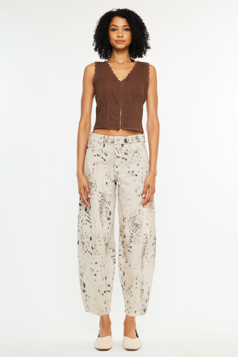 Xena High Rise Horseshoe Jeans – Kancan USA