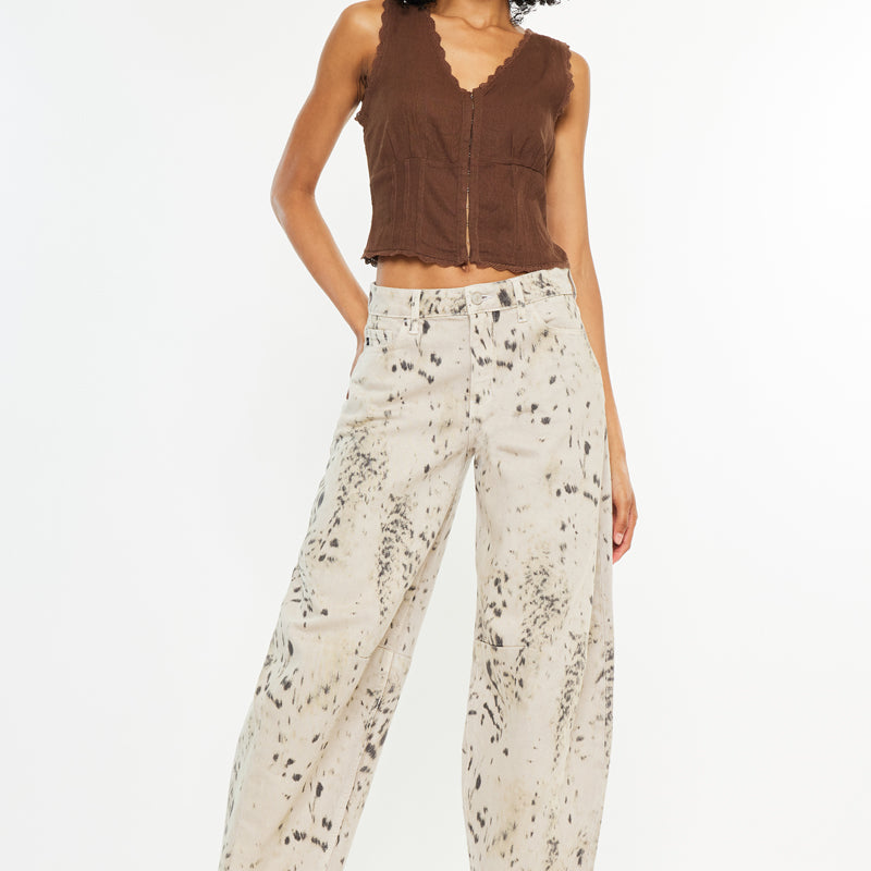 Xena High Rise Horseshoe Jeans - Official Kancan USA