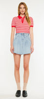 Kerro High Rise Midi Skater Skirt - Official Kancan USA