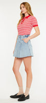 Kerro High Rise Midi Skater Skirt - Official Kancan USA
