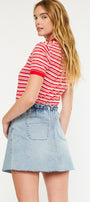 Kerro High Rise Midi Skater Skirt - Official Kancan USA