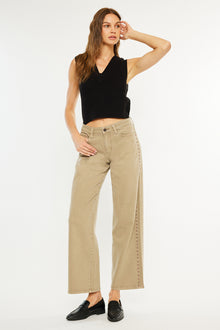  Ellie Mid Rise Wide Leg Jeans - Official Kancan USA