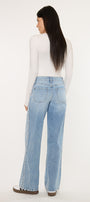 Sam High Rise Wide Leg Jeans - Official Kancan USA