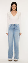 Sam High Rise Wide Leg Jeans - Official Kancan USA