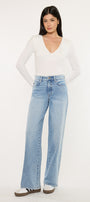 Sam High Rise Wide Leg Jeans - Official Kancan USA