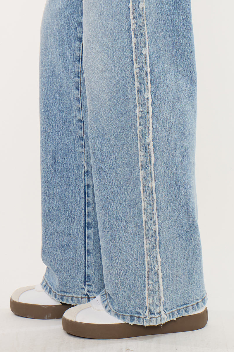 Sam High Rise Wide Leg Jeans - Official Kancan USA