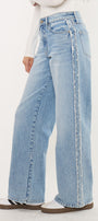 Sam High Rise Wide Leg Jeans - Official Kancan USA