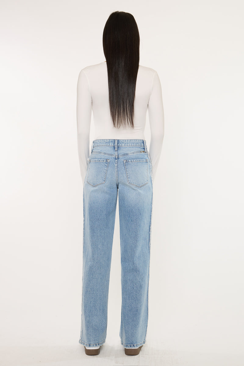 Sam High Rise Wide Leg Jeans - Official Kancan USA