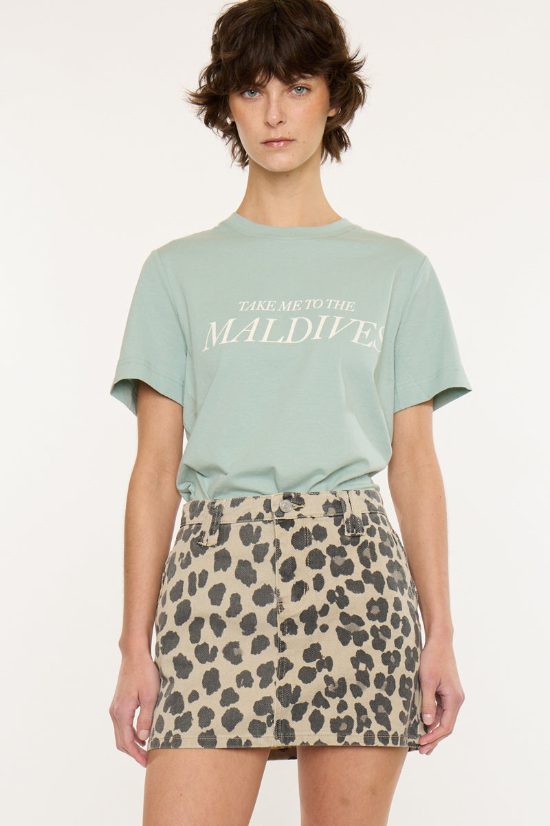 Leah Mid Rise Mini Skirt - Official Kancan USA