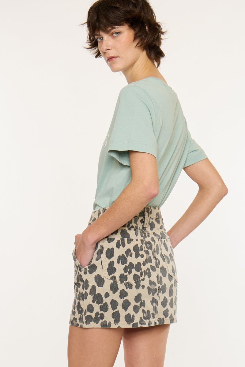 Leah Mid Rise Mini Skirt - Official Kancan USA