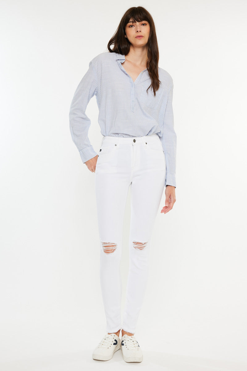 Avery High Rise Super Skinny Jeans - Official Kancan USA