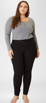 Jessia High Rise Super Skinny Jeans (Plus Size) - Official Kancan USA