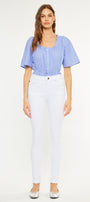 Alabaster High Rise Super Skinny Jeans - Official Kancan USA