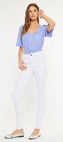 Alabaster High Rise Super Skinny Jeans - Official Kancan USA
