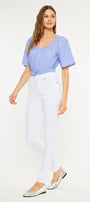 Alabaster High Rise Super Skinny Jeans - Official Kancan USA