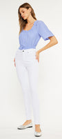 Alabaster High Rise Super Skinny Jeans - Official Kancan USA