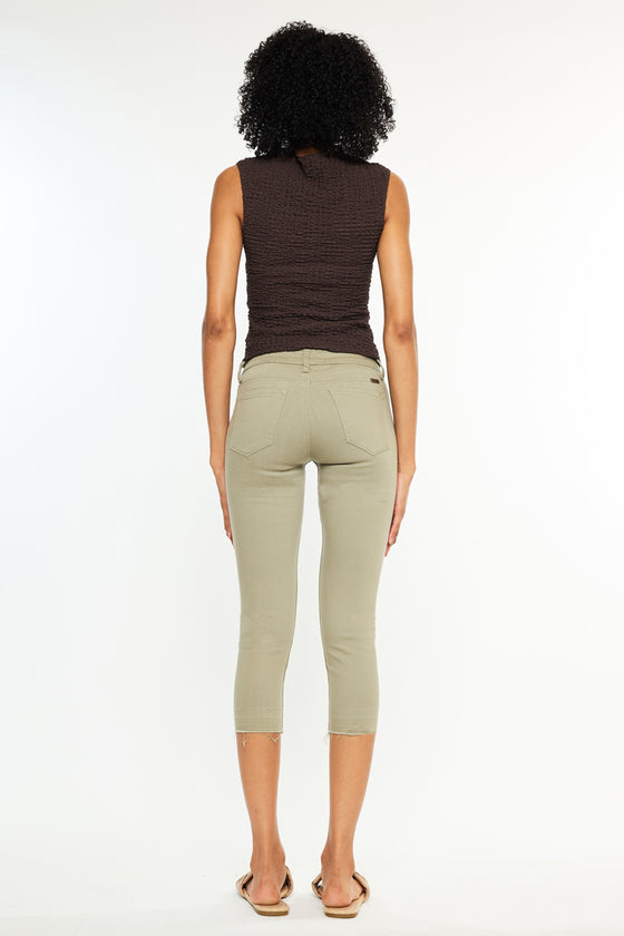 Lilian Mid Rise Capris