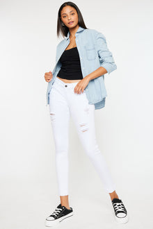  June Low Rise Ankle Skinny Jeans - Official Kancan USA