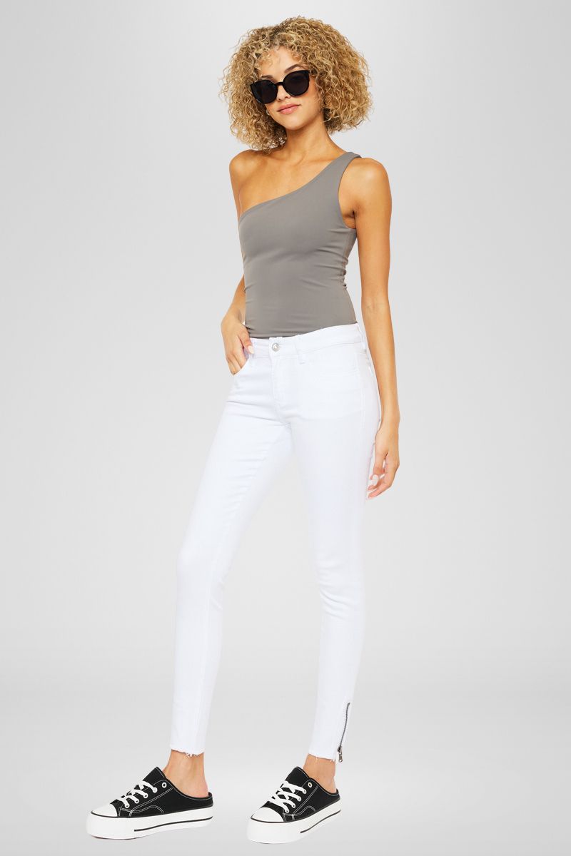 ***inventory issue***Holland Mid Rise Ankle Skinny Jeans - Official Kancan USA