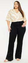 Gabriel Mid Rise Flare Jeans (Plus Size) - Official Kancan USA