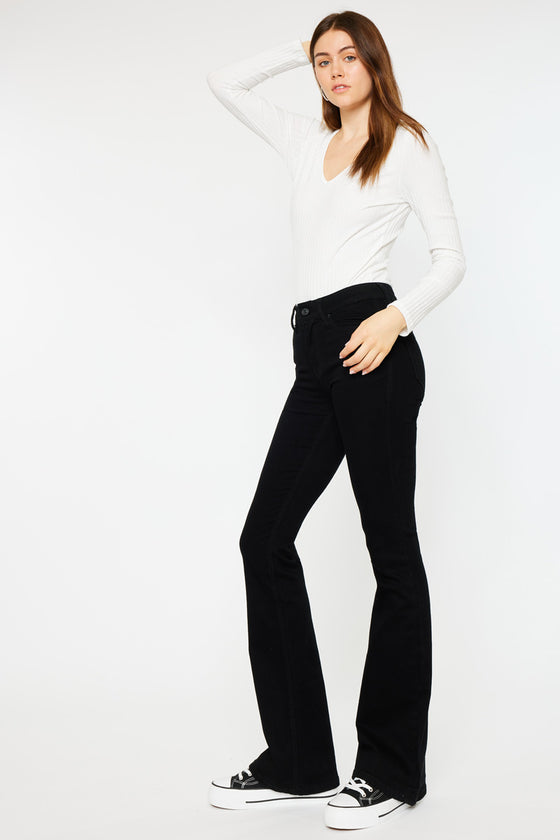 Ilene Mid Rise Flare Jeans - Official Kancan USA