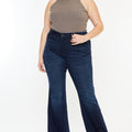 Anna Mid Rise Flare Jeans (Plus Size) - Official Kancan USA