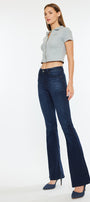 Trisha Mid Rise Classic Flare Jeans - Official Kancan USA