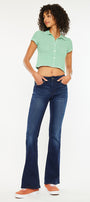 Prein Mid Rise Flare Jeans (Petite) - Official Kancan USA
