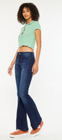 Prein Mid Rise Flare Jeans (Petite) - Official Kancan USA