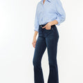 Prein Mid Rise Flare Jeans (Petite) - Official Kancan USA