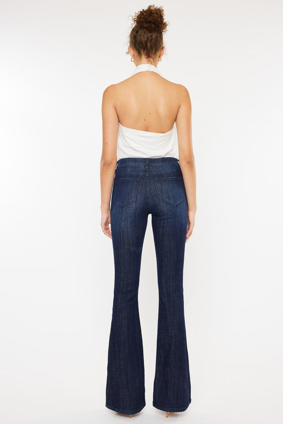 Celestine Mid Rise Flare Jeans - Official Kancan USA