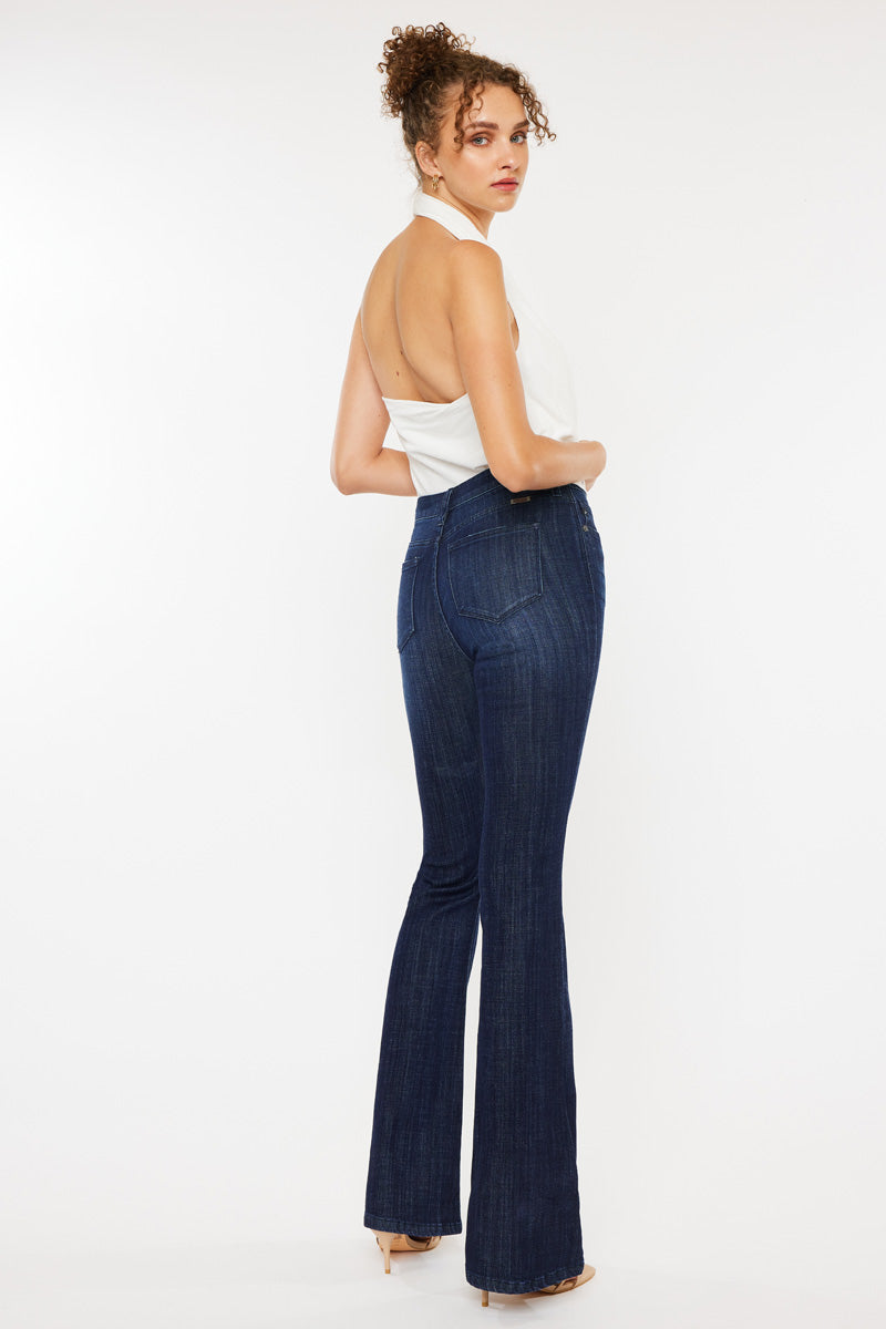 Celestine Mid Rise Flare Jeans – Kancan USA