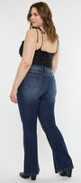 Natti Mid Rise Flare Jeans ( Plus Size) - Official Kancan USA