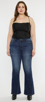 Natti Mid Rise Flare Jeans ( Plus Size) - Official Kancan USA