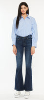 Hayden Mid Rise Flare Jeans (Petite) - Official Kancan USA