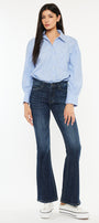 Hayden Mid Rise Flare Jeans (Petite) - Official Kancan USA