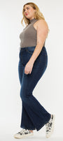 Charly  Mid Rise Flare Jeans (Petite Plus) - Official Kancan USA