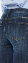 Hayden Mid Rise Flare Jeans (Petite) - Official Kancan USA