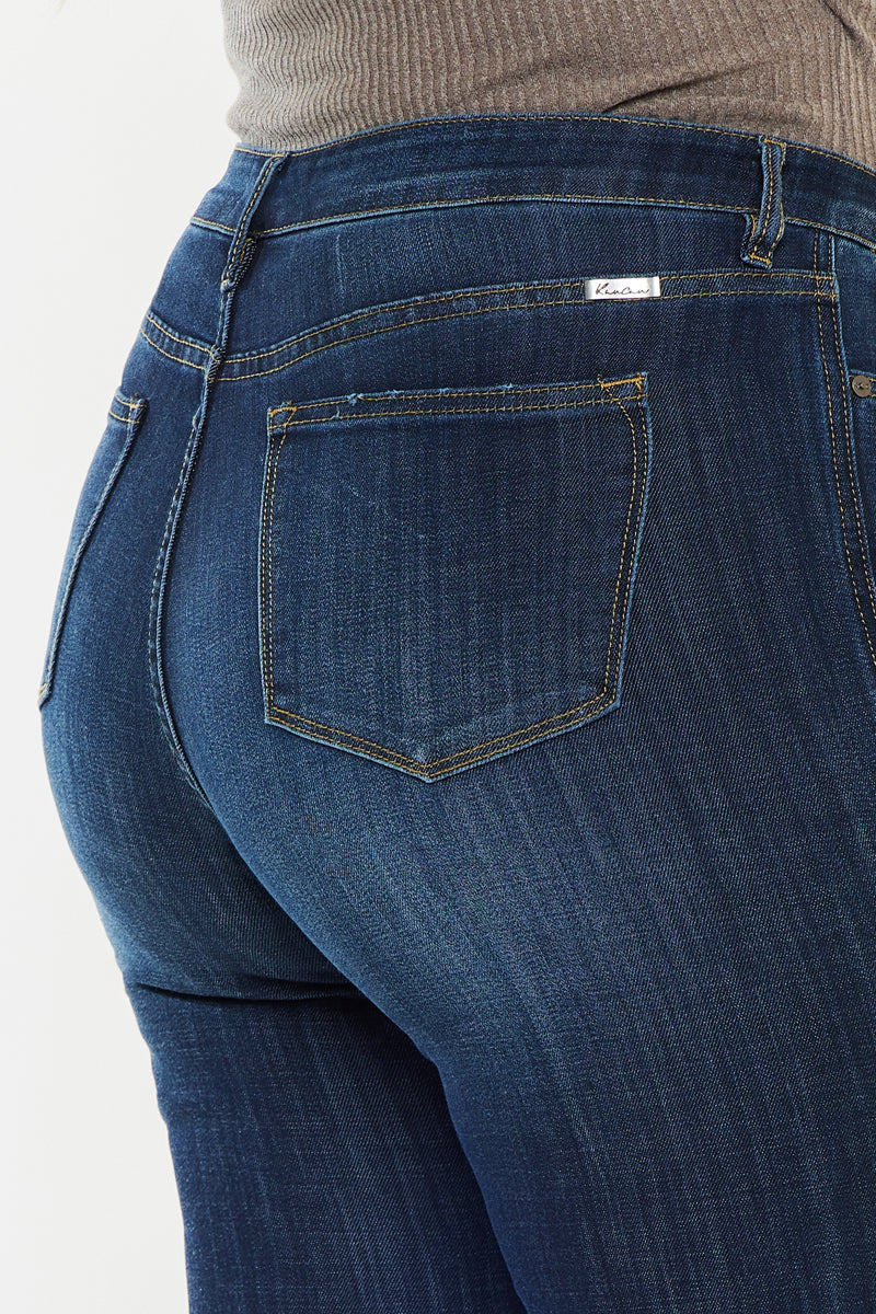 Charly  Mid Rise Flare Jeans (Petite Plus) - Official Kancan USA