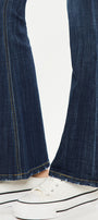 Hayden Mid Rise Flare Jeans (Petite) - Official Kancan USA