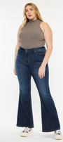 Charly  Mid Rise Flare Jeans (Petite Plus) - Official Kancan USA