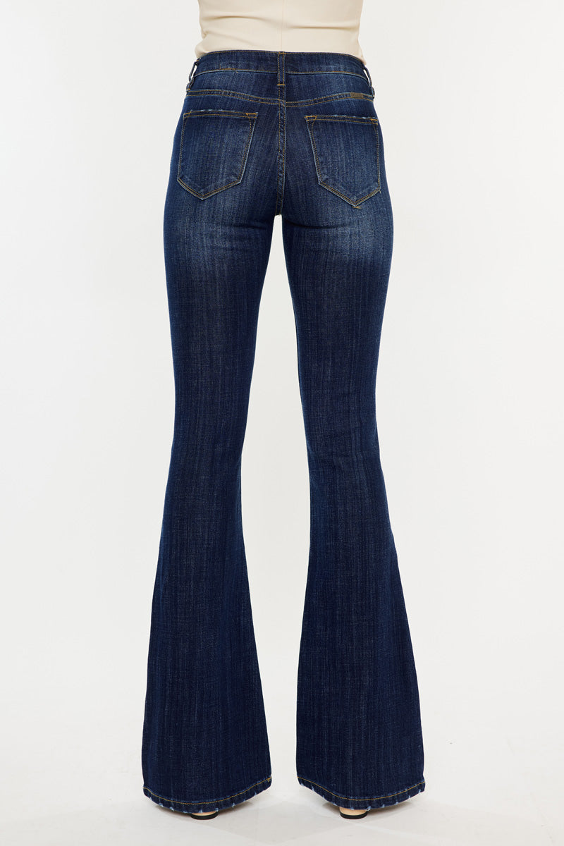 Celestine Mid Rise Flare Jeans – Official Kancan USA
