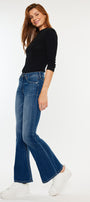 Hayden Mid Rise Flare Jeans (Petite) - Official Kancan USA