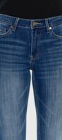 Hayden Mid Rise Flare Jeans (Petite) - Official Kancan USA