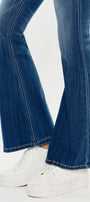 Hayden Mid Rise Flare Jeans (Petite) - Official Kancan USA