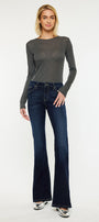Samuel Mid Rise Flare Jeans - Official Kancan USA