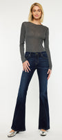 Samuel Mid Rise Flare Jeans - Official Kancan USA