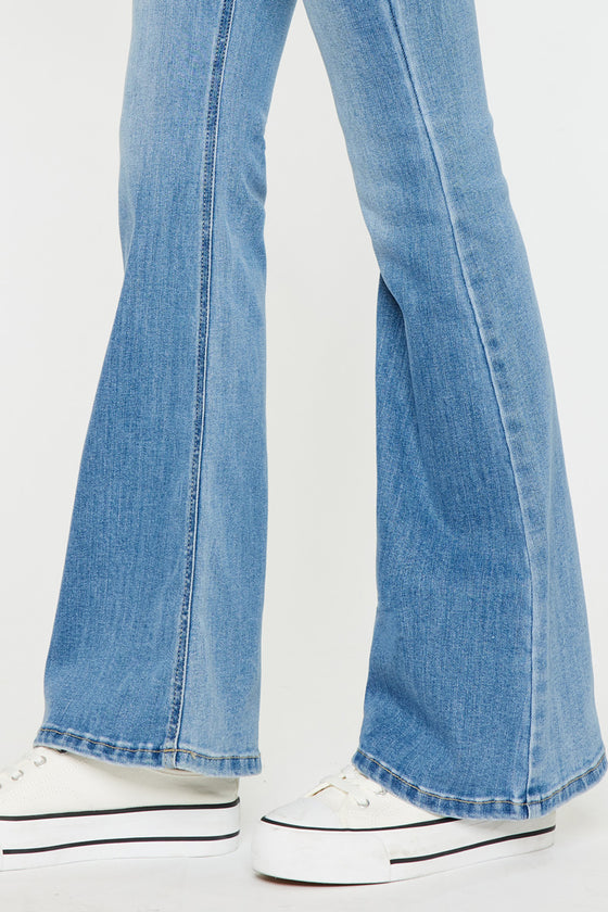 Samuel Mid Rise Flare Jeans - Official Kancan USA