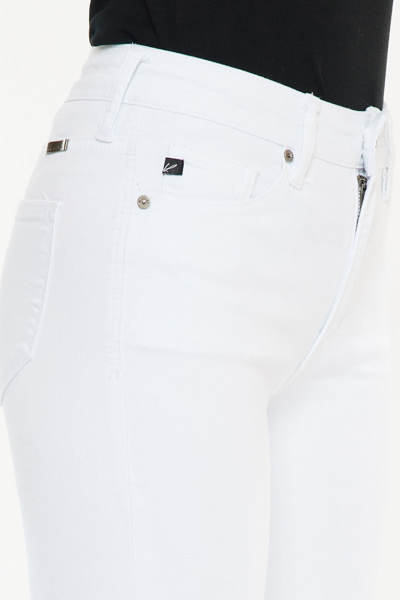 Palladia Mid Rise Flare Jeans (Petite) - Official Kancan USA